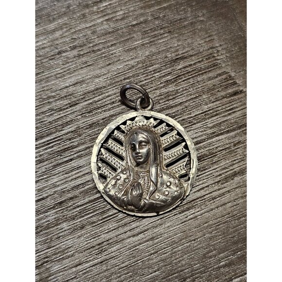 1921 Mexico 50 Centavos .720 Silver World Coin Pendent - 7.43g - Picture 1 of 3